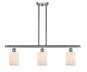 Hadley - 3 Light - 36 inch - Brushed Satin Nickel - Cord hung - Island Light (516-3I-SN-G341)