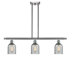 Caledonia - 3 Light - 36 inch - Brushed Satin Nickel - Cord hung - Island Light (516-3I-SN-G257)