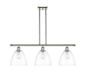 Bristol - 3 Light - 36 inch - Polished Nickel - Cord hung - Island Light (516-3I-PN-GBD-92)