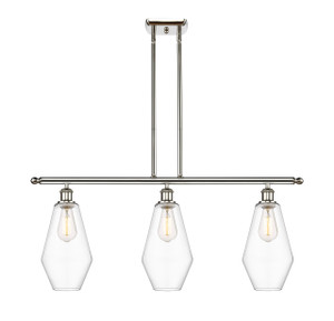 Cindyrella - 3 Light - 36 inch - Polished Nickel - Cord hung - Island Light (516-3I-PN-G652-7-LED)