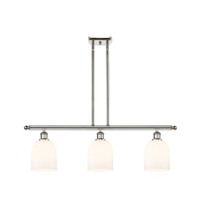 Bella - 3 Light - 36 inch - Polished Nickel - Cord hung - Island Light (516-3I-PN-G558-6GWH)