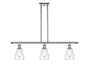 Ellery - 3 Light - 36 inch - Polished Nickel - Cord hung - Island Light (516-3I-PN-G394)