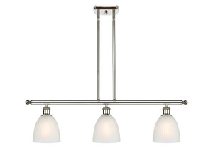 Castile - 3 Light - 36 inch - Polished Nickel - Cord hung - Island Light (516-3I-PN-G381)