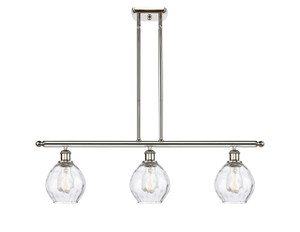 Waverly - 3 Light - 36 inch - Polished Nickel - Cord hung - Island Light (516-3I-PN-G362)