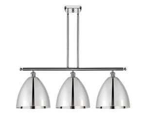 Bristol - 3 Light - 39 inch - Polished Chrome - Cord hung - Island Light (516-3I-PC-MBD-12-PC)