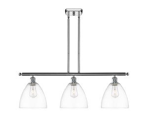 Bristol - 3 Light - 36 inch - Polished Chrome - Cord hung - Island Light (516-3I-PC-GBD-92)