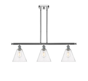Berkshire - 3 Light - 36 inch - Polished Chrome - Cord hung - Island Light (516-3I-PC-GBC-84)