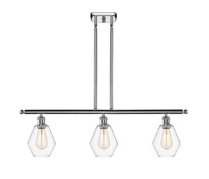 Cindyrella - 3 Light - 36 inch - Polished Chrome - Cord hung - Island Light (516-3I-PC-G652-6)