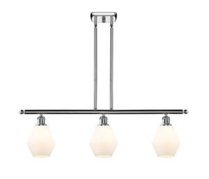 Cindyrella - 3 Light - 36 inch - Polished Chrome - Cord hung - Island Light (516-3I-PC-G651-6-LED)