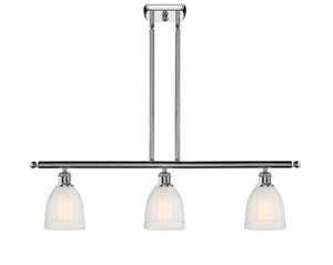 Brookfield - 3 Light - 36 inch - Polished Chrome - Cord hung - Island Light (516-3I-PC-G441-LED)