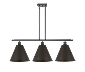 Berkshire - 3 Light - 39 inch - Oil Rubbed Bronze - Cord hung - Island Light (516-3I-OB-MBC-12-OB)