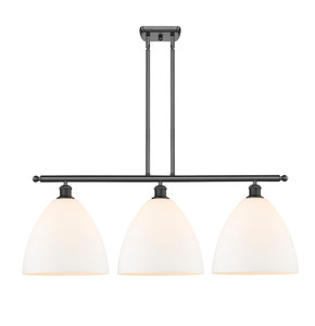 Bristol - 3 Light - 39 inch - Oil Rubbed Bronze - Cord hung - Island Light (516-3I-OB-GBD-121-LED)