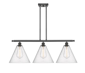 Berkshire - 3 Light - 39 inch - Oil Rubbed Bronze - Cord hung - Island Light (516-3I-OB-GBC-124)