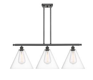 Berkshire - 3 Light - 39 inch - Oil Rubbed Bronze - Cord hung - Island Light (516-3I-OB-GBC-122)
