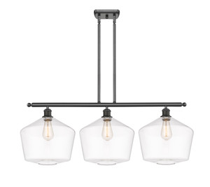 Cindyrella - 3 Light - 39 inch - Oil Rubbed Bronze - Cord hung - Island Light (516-3I-OB-G652-12-LED)
