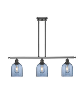 Bella - 3 Light - 36 inch - Oil Rubbed Bronze - Cord hung - Island Light (516-3I-OB-G558-6BL)