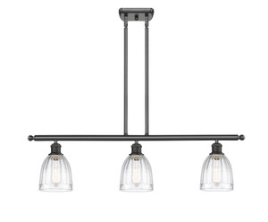 Brookfield - 3 Light - 36 inch - Oil Rubbed Bronze - Cord hung - Island Light (516-3I-OB-G442)