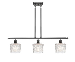 Niagara - 3 Light - 36 inch - Oil Rubbed Bronze - Cord hung - Island Light (516-3I-OB-G402-LED)