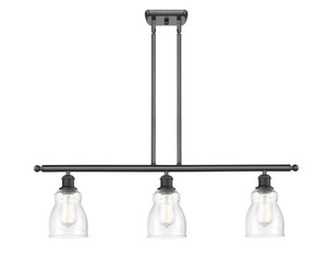 Ellery - 3 Light - 36 inch - Oil Rubbed Bronze - Cord hung - Island Light (516-3I-OB-G394)