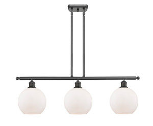 Athens - 3 Light - 36 inch - Oil Rubbed Bronze - Cord hung - Island Light (516-3I-OB-G121-LED)