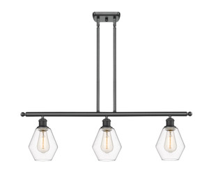 Cindyrella - 3 Light - 36 inch - Matte Black - Cord hung - Island Light (516-3I-BK-G652-6)