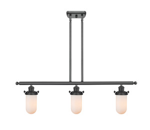 Kingsbury - 3 Light - 36 inch - Matte Black - Cord hung - Island Light (516-3I-BK-CE231-W-LED)