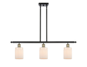 Hadley - 3 Light - 36 inch - Black Antique Brass - Cord hung - Island Light (516-3I-BAB-G341)