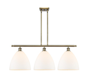 Bristol - 3 Light - 39 inch - Antique Brass - Cord hung - Island Light (516-3I-AB-GBD-121-LED)