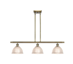 Arietta - 3 Light - 36 inch - Antique Brass - Cord hung - Island Light (516-3I-AB-G422)