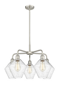 Cindyrella - 5 Light - 26 inch - Satin Nickel - Chandelier (516-5CR-SN-G654-8)