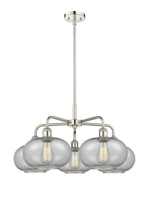 Gorham - 5 Light - 28 inch - Polished Nickel - Chandelier (516-5CR-PN-G247)