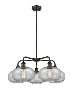 Gorham - 5 Light - 28 inch - Oil Rubbed Bronze - Chandelier (516-5CR-OB-G247)