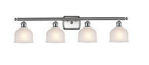 Dayton - 4 Light - 36 inch - Brushed Satin Nickel - Bath Vanity Light (516-4W-SN-G411)