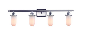 Kingsbury - 4 Light - 34 inch - Brushed Satin Nickel - Bath Vanity Light (516-4W-SN-CE231-W)