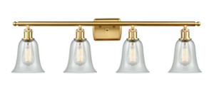 Hanover - 4 Light - 36 inch - Satin Gold - Bath Vanity Light (516-4W-SG-G2812-LED)