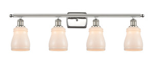 Ellery - 4 Light - 35 inch - Polished Nickel - Bath Vanity Light (516-4W-PN-G391-LED)