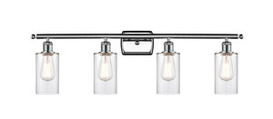 Clymer - 4 Light - 34 inch - Polished Chrome - Bath Vanity Light (516-4W-PC-G802)