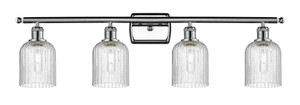 Bridal Veil - 4 Light - 35 inch - Polished Chrome - Bath Vanity Light (516-4W-PC-G559-5SDY)