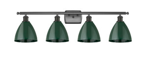 Plymouth - 4 Light - 38 inch - Oil Rubbed Bronze - Bath Vanity Light (516-4W-OB-MBD-75-GR-LED) Plymouth - 4 Light - 38 inch - Oil Rubbed Bronze - Bath Vanity Light (516-4W-OB-MBD-75-GR-LED)