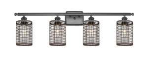 Nestbrook - 4 Light - 35 inch - Oil Rubbed Bronze - Bath Vanity Light (516-4W-OB-M18-OB)