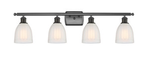 Brookfield - 4 Light - 36 inch - Oil Rubbed Bronze - Bath Vanity Light (516-4W-OB-G441-LED)