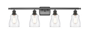 Ellery - 4 Light - 35 inch - Oil Rubbed Bronze - Bath Vanity Light (516-4W-OB-G392)