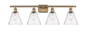 Berkshire - 4 Light - 38 inch - Brushed Brass - Bath Vanity Light (516-4W-BB-GBC-84-LED)
