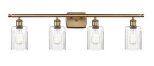 Hadley - 4 Light - 35 inch - Brushed Brass - Bath Vanity Light (516-4W-BB-G342)