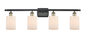Hadley - 4 Light - 35 inch - Black Antique Brass - Bath Vanity Light (516-4W-BAB-G341)
