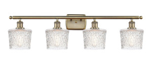 Niagara - 4 Light - 37 inch - Antique Brass - Bath Vanity Light (516-4W-AB-G402-LED)