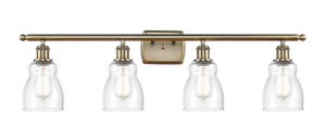 Ellery - 4 Light - 35 inch - Antique Brass - Bath Vanity Light (516-4W-AB-G394)