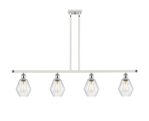 Cindyrella - 4 Light - 48 inch - White Polished Chrome - Cord hung - Island Light (516-4I-WPC-G654-6-LED)