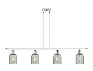 Caledonia - 4 Light - 48 inch - White Polished Chrome - Cord hung - Island Light (516-4I-WPC-G257)