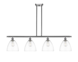 Bristol - 4 Light - 48 inch - Brushed Satin Nickel - Cord hung - Island Light (516-4I-SN-GBD-92)
